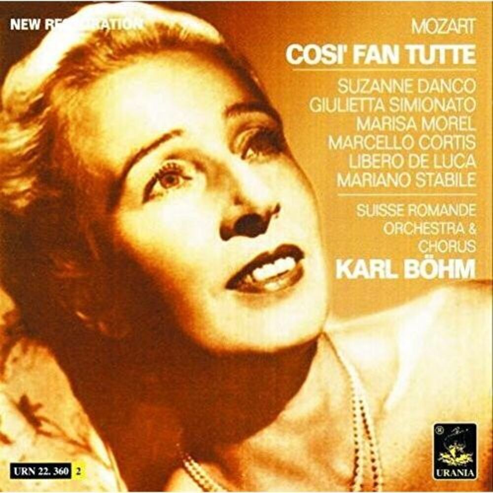 W.a. Mozart - Cosi Fan Tutte  CD